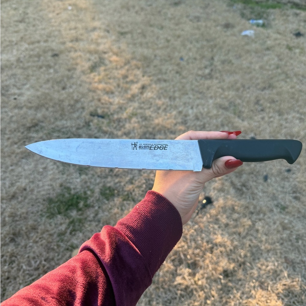 J.A Henckels International 7” Forged Hollow Ever Edge